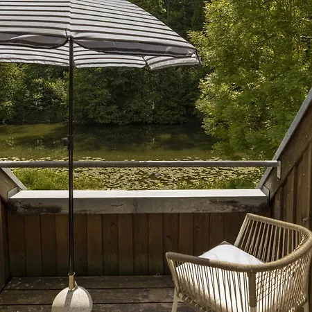 Pure Jagst, Traum-lage Am Fluss Mit Kaminzimmer Und Infrarot-waermekabine Rindenmoos