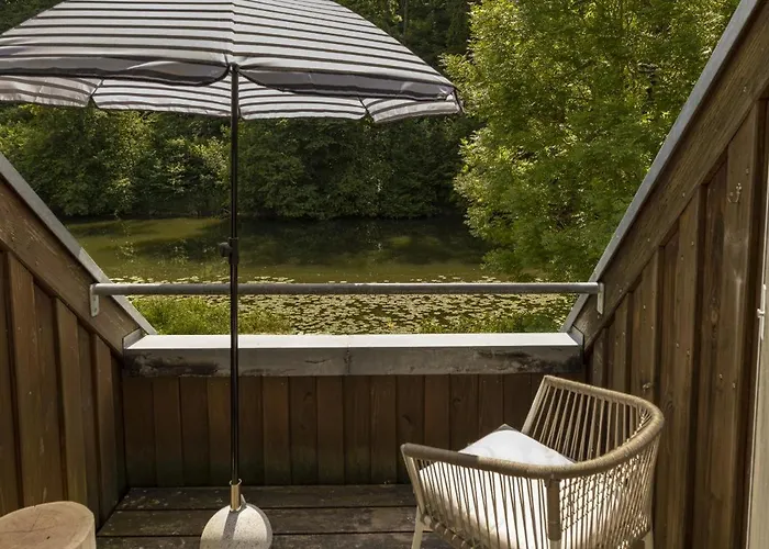 Pure Jagst, Traum-lage Am Fluss Mit Kaminzimmer Und Infrarot-waermekabine Rindenmoos